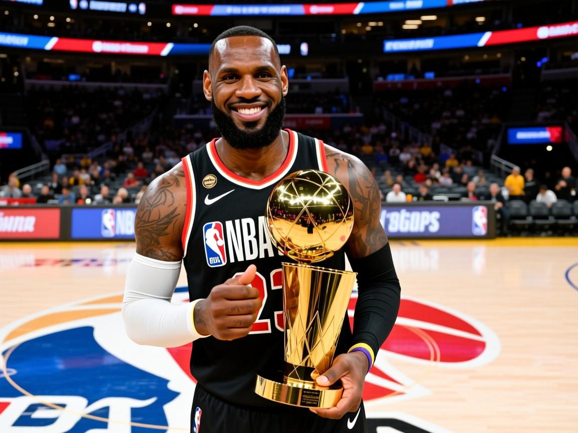 NBA总决赛MVP：勒布朗詹姆斯获得最大荣誉
