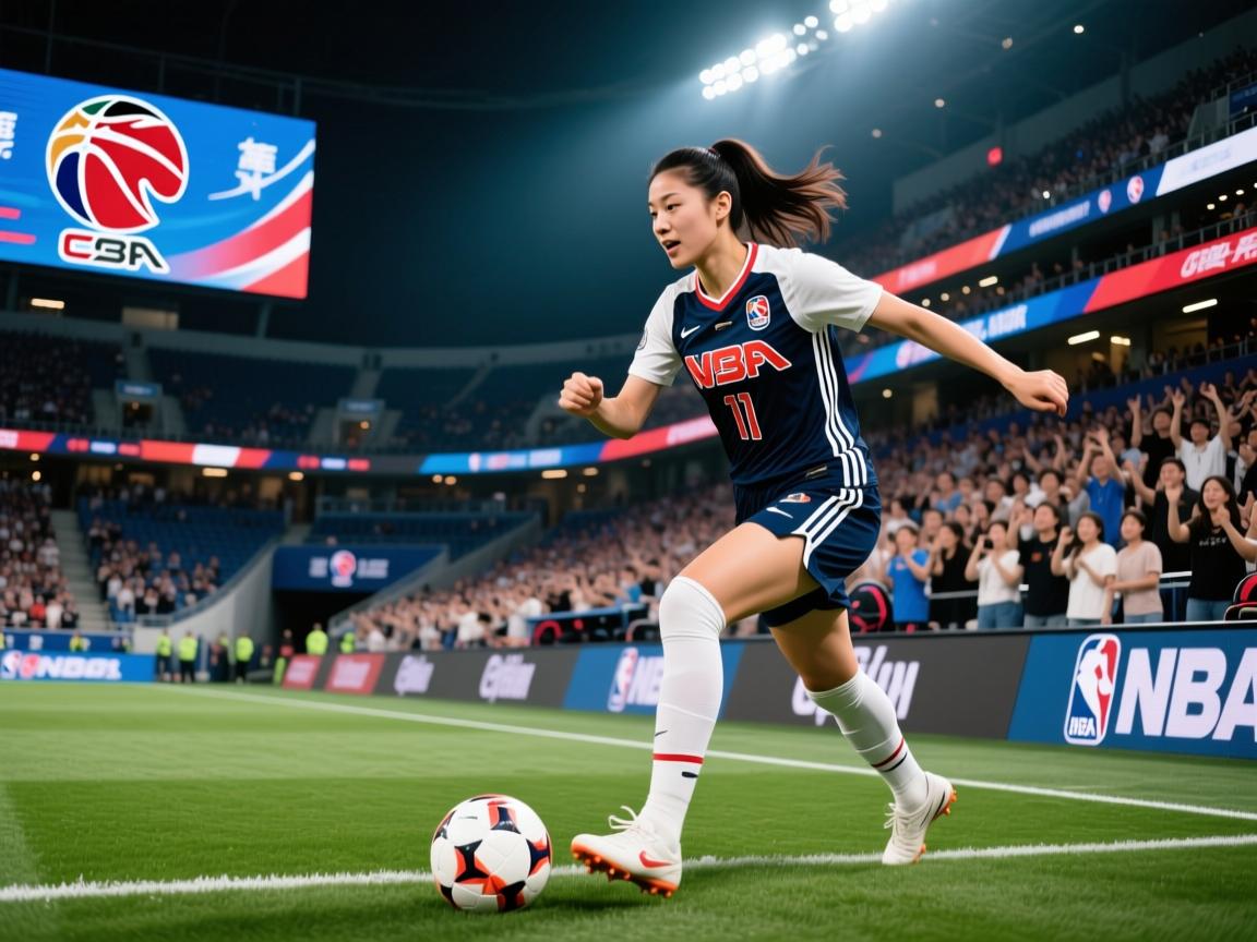 女子足球明星球员表现抢眼，球迷心动无比  第2张