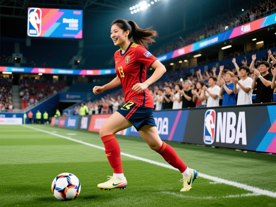 女子足球明星球员表现抢眼，球迷心动无比  第3张