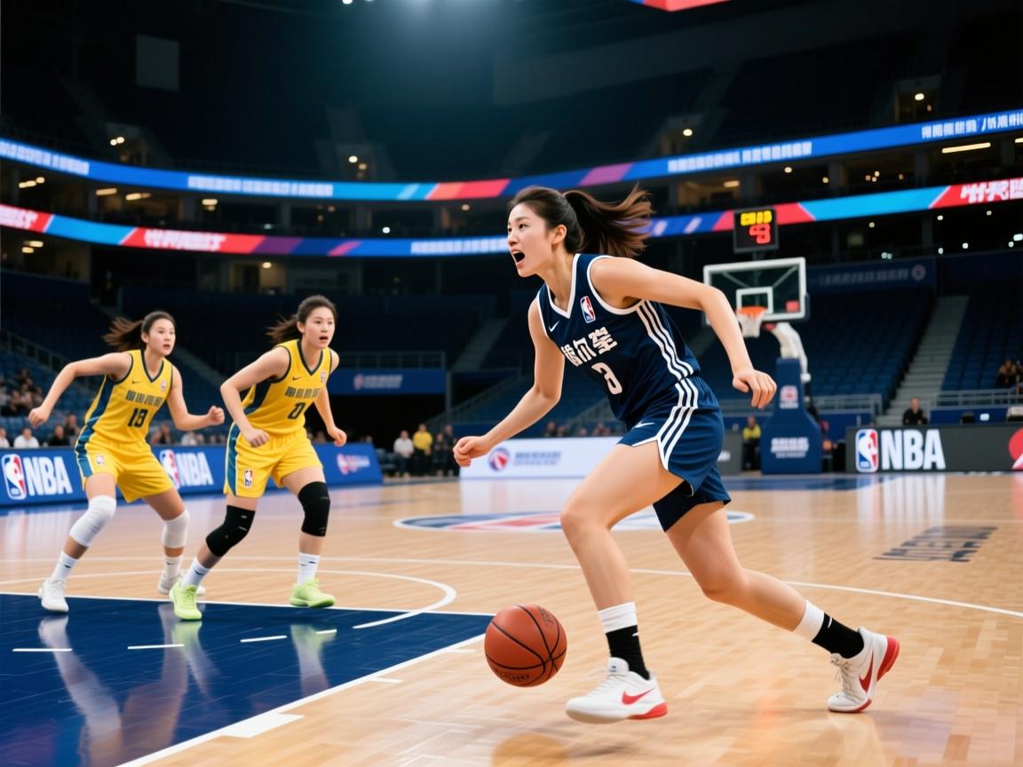 女足比赛紧张激烈，谁能卓尔不羁脱颖而出