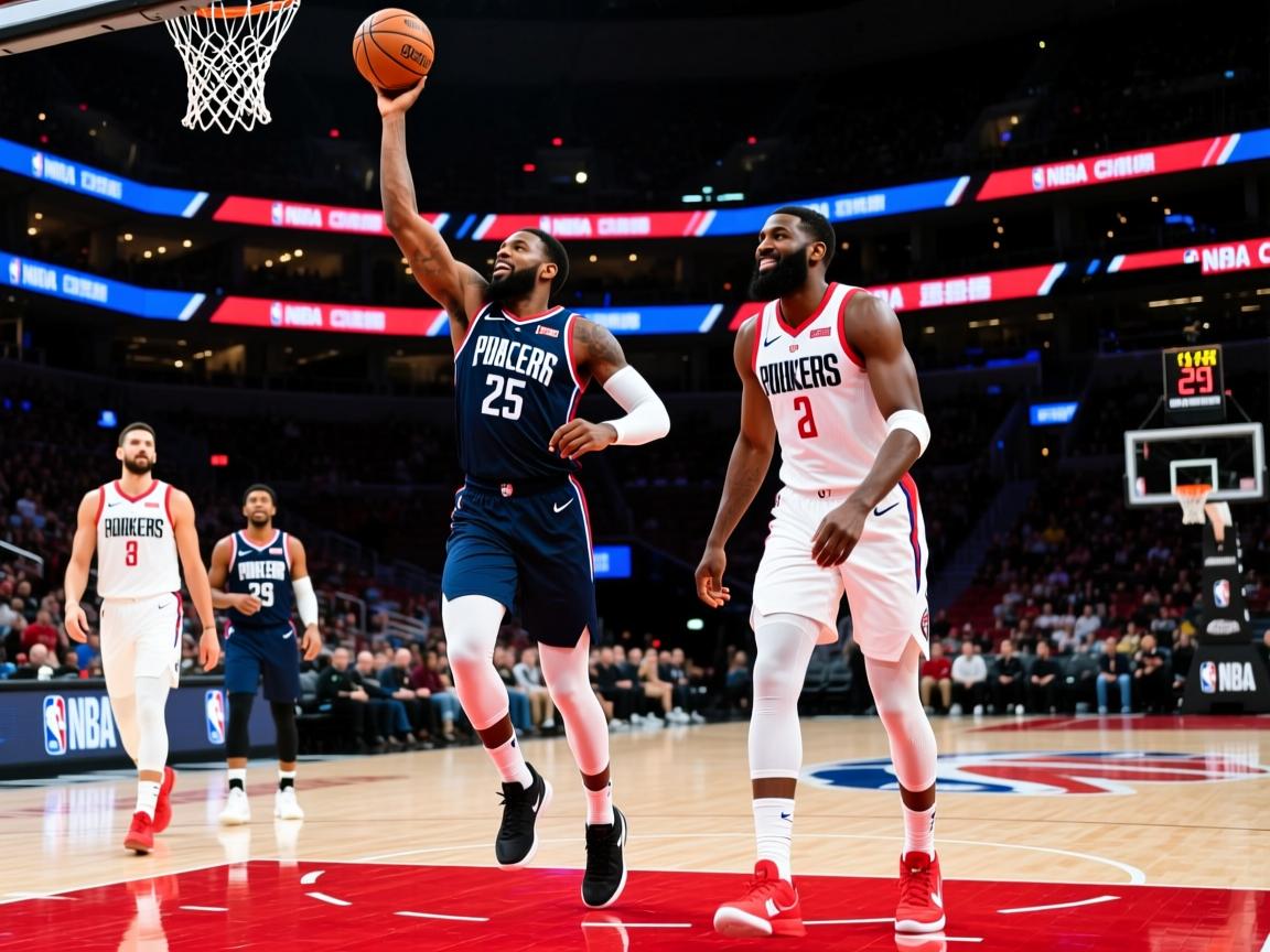 快船胜步行者，乔治25分领衔得分